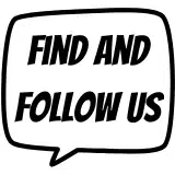 Find and follow us