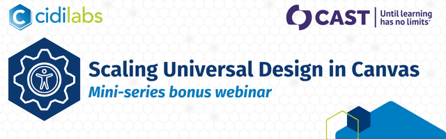 Scaling Universal Design in Canvas