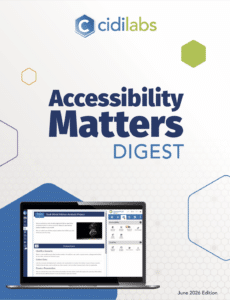 Accessibility Matters Digest Cover