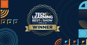 Cidi Labs is a Tech and Learning Best of Show Award winner.
