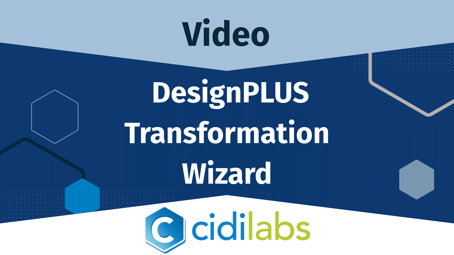 DesignPLUS Transformation Wizard Video Thumbnail